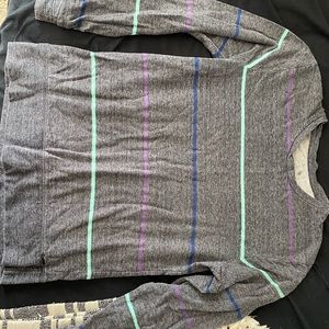 Medium, striped long sleeve